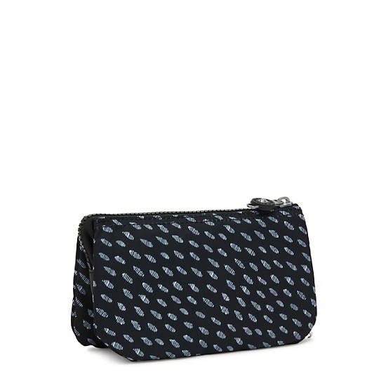 Kipling Creativity Large Printed Pouch Väska Svarta Vita | SE 1123LI